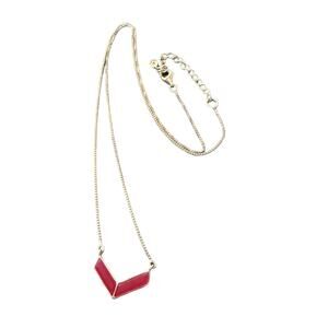 Silpada 925 Sterling Silver Chevron Pendant Necklace